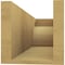 Ekena Millwork 6in. W x 6in. H x 20in. L Rivera Woodgrain TimberThane Rafter Tail, Primed Tan RFTUR06X06X20RIVRCPR - alternate 6